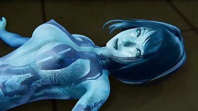 Halo - Cortana gets creampied - 3 dimensional pornography