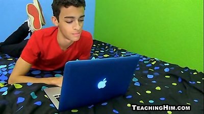 older dude finds a young cub to loser around with