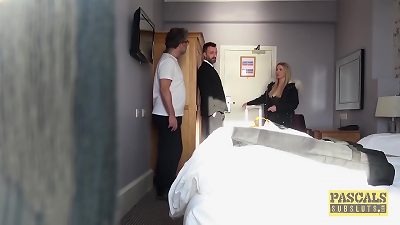 PASCALSSUBSLUTS - buxomy Georgie Lyall Fed semen After ravaging