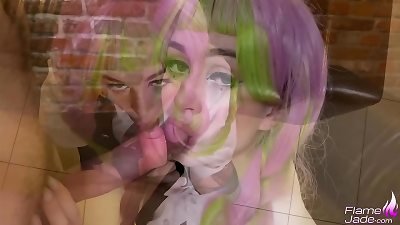 teen of manga porn Kimetsu no Yaiba sensuous blowing and nail