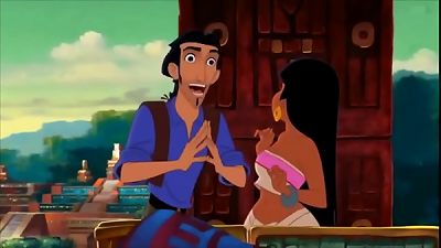 hookup episode in Disney video the Road to El Dorado  well-known cartoons