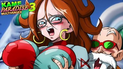 Kame Paradise 3 - The sexiest Android ever created (Android 21 lovemaking scene)