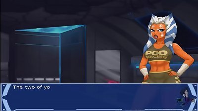 star Wars Orange Trainer Part 25 cosplay ravage red-hot hardcore alien ladies