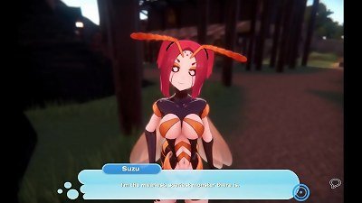 Monster woman Island [Monthly Patreon choice manga porn game] Ep.9 romp woman beautiful dance