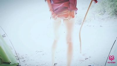 Rest on the beach camping