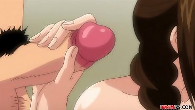 Wicked wife Shizue paizuri tittyfuck | manga porn Uncensored