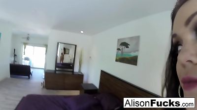 Stacked Alison Tyler does a self shot onanism episode