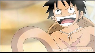 1 piece manga porn - Luffy heats up Nami