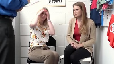 tough hump in a security office now!