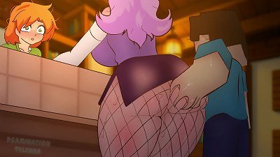 FULL:Minecraft - Steve ravaged a store customer ! hentai anime porn romp 2d 2025