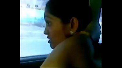 Indian Desi Bhabi torn up in car full hook-up video