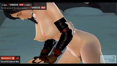 Uncensored japanese hentai hentai Tifa deep throat and creampie ASMR