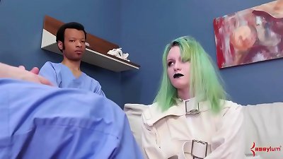 horny for bdsm ass fucking woman gets enema