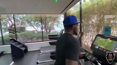 Fit pawg Kaden Kole pounds Rome Major's Monster man rod After Gym!