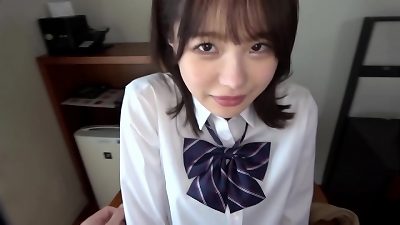 part2 Attention: love is in the air! Learn the art of romance from a super-successful girl! She has a highly erotic minimalist body with a pie-pan pussy, and she shoots 2 meaty jizz inside her body!