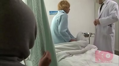 [Full ver. is available only for membership and direct release*1]. A stud is continually pressing a fellow newly come in the hospital.... At midnight, finally...