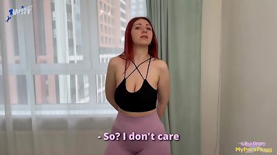 My classmate found out about my filthy hobby and came to plow me hard like in the video - LikaBusy