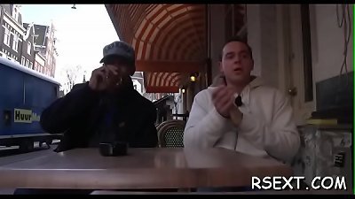 aged prostitute deep throats manmeat and gets it hard in lots of postures