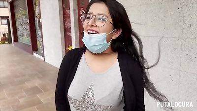 PutaLocura - harmless buxomy round Dessy caught finishing in very hot hookup