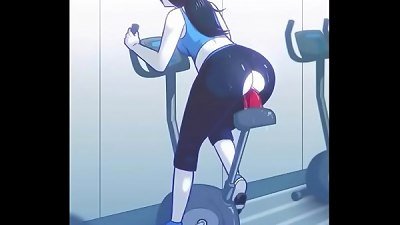 Wii Fit Trainer fuck-a-thon