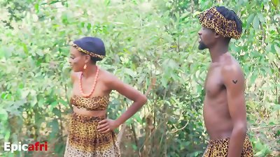 Adam and Eve - their very first hookup in the garden of Eden