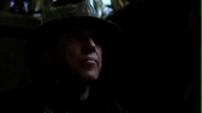 blond teenager enjoys to tease step dad on public road