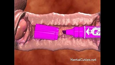 innocent henati ultra-cutie masturbating