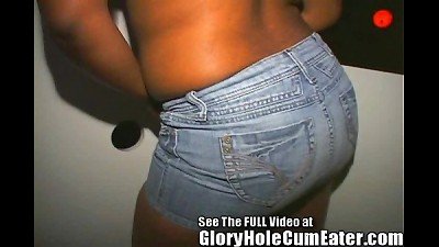 eighteen year aged ebony High university woman Sucks, Fucks, & swallows In The Gloryhole!