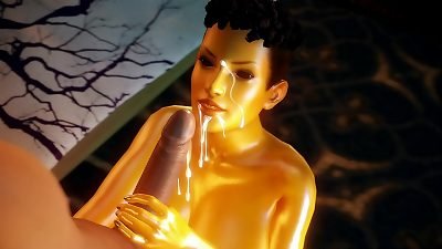 Getting my shaft blown by a killer Ghost