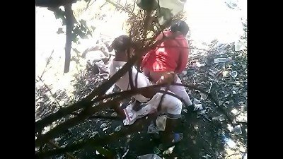 Indian aunty penetrated outdoors