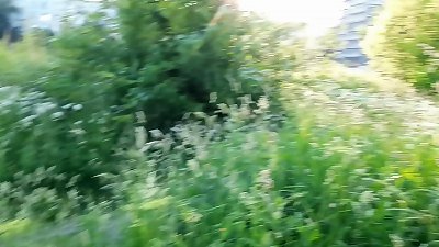 Random audition on the street with a young girl.