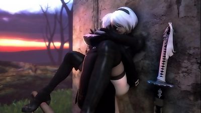 NieR 2B bang-out Files Part 2 &lbrack;9S Edition&rsqb;
