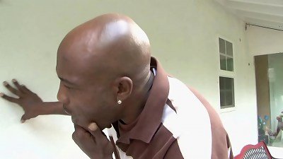 She's very first to get screwed in this three-way by an bi-racial dong, while the glasses...