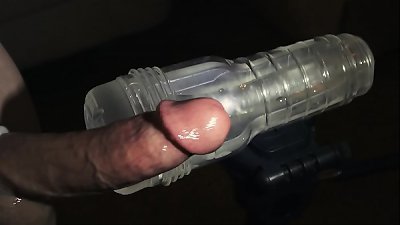 Fleshlight Hard Veiny cock Milking