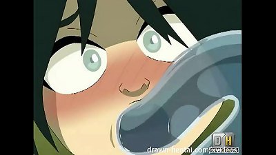 Avatar Hentai - Water tentacles for Toph