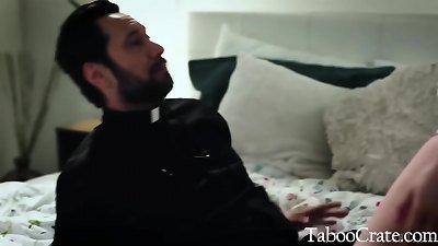 super-naughty teenage Corrupts The Priest And His good Intentions- Tommy Gun, Eliza eves