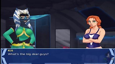 star Wars Orange Trainer Part 36 cosplay smash molten hard-core alien girls sith