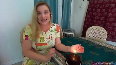 Your stepmom fucks you for your stiffy day