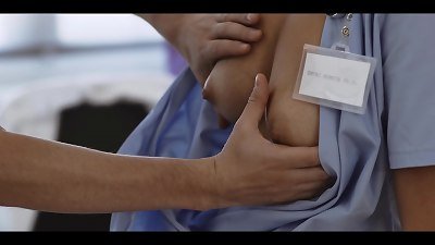 successful Patient Stops Time And screws korean medic With meaty boobies Until They Both jizz TRAILER