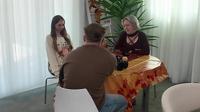 big-boobed blond Gets extra man-meat bts - mega-slut Bri