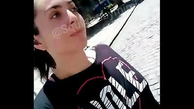 Cheguei no rj... tava meio perdida pra chegar no centro um fa me aconpanho a meu destino e decidi fazer um videocinho da minha ppkinha pra ele